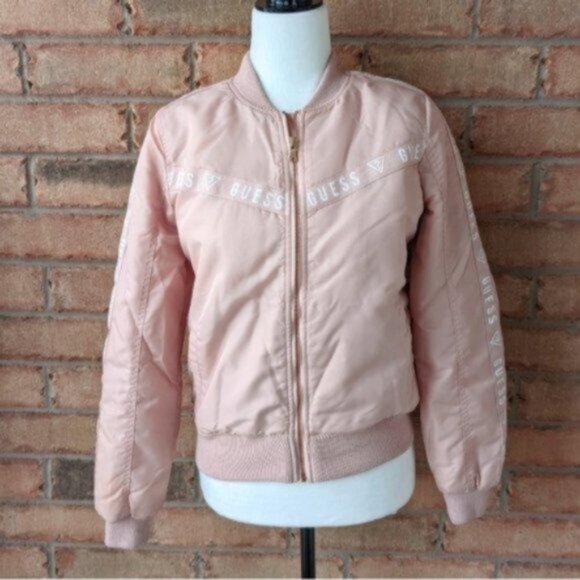 Guess pink bomber jacket - Picture 1 of 6